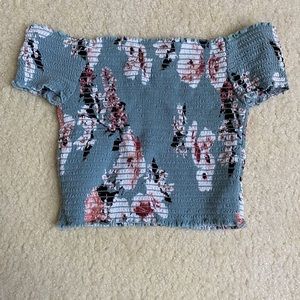 Off the Shoulder Floral Top